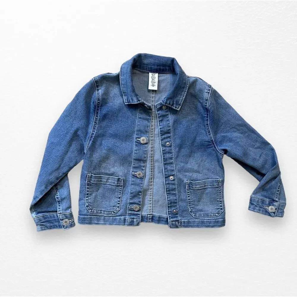 H&M &Denim Jean Jacket, Size 6/7